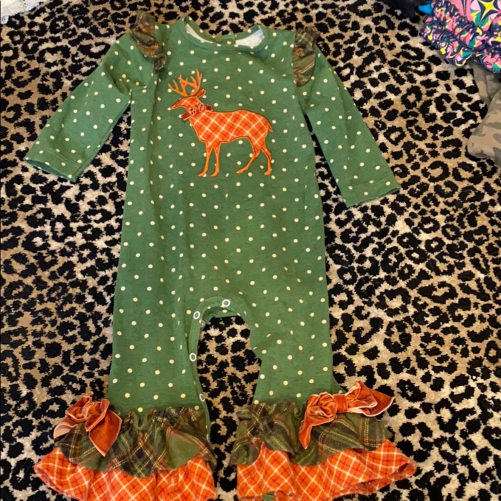 Precious Ricrac and Ruffles Romper